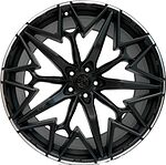 Khomen Wheels ZEUS 2202 (X5/X6/X7/Cullinan) 10x22 5x112 ET 30 Dia 66.6 Black matt MR