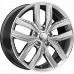 КиК КС774 Nissan X-Trail 7x17 5x114.3 ET 45 Dia 66.1 дарк платинум