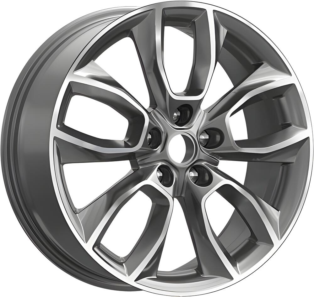КиК КР001 Hongqi H5 II 7x18 5x114.3 ET 45 Dia 67.1 Diamond Gloss Graphite