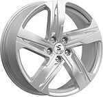 КиК КР004 Geely EX5 7.5x19 5x114.3 ET 52 Dia 54.1 Elite Silver КиК КР004 Geely EX5 7.5x19 5x114.3 ET 52 Dia 54.1 Elite Silver