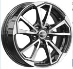 КиК КС1005 ZV_Rapid 6x15 5x100 ET 38 Dia 57.1 алмаз черный КиК КС1005 ZV_Rapid 6x15 5x100 ET 38 Dia 57.1 алмаз черный