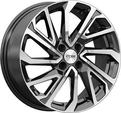 КиК КС1172 Неом Lada Iskra 6.5x16 4x100 ET 45 Dia 60.1 BK