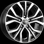 КиК КС736 ZV Optima 6.5x16 5x114.3 ET 41 Dia 67.1 алмаз черный КиК КС736 ZV Optima 6.5x16 5x114.3 ET 41 Dia 67.1 алмаз черный