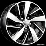 КиК КС741 ZV Duster 6.5x16 5x114.3 ET 50 Dia 66.1 алмаз черный КиК КС741 ZV Duster 6.5x16 5x114.3 ET 50 Dia 66.1 алмаз черный