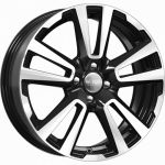 КиК КС874 ZV 17_Creta 6.5x17 5x114.3 ET 49 Dia 67.1 алмаз черный