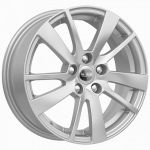 КиК КС876 ZV_Logan II 6x15 4x100 ET 40 Dia 60.1 сильвер КиК КС876 ZV_Logan II 6x15 4x100 ET 40 Dia 60.1 сильвер