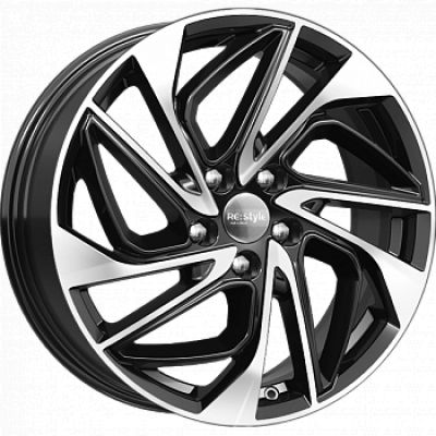 КиК КС883 ZV 18_X-Trail T32 7x18 5x114.3 ET 45 Dia 66.1 BK