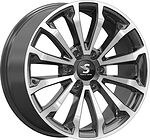 КиК Premium КР006 20Land Cruiser Prado 8.5x20 6x139.7 ET 25 Dia 106.1 Diamond Black Gris