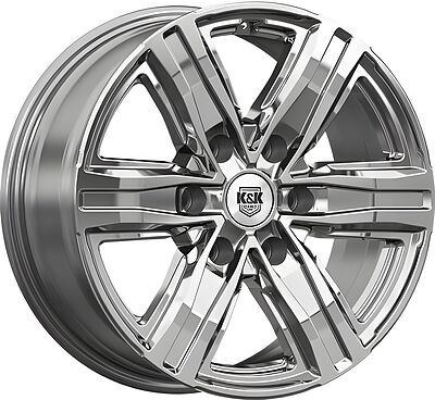 КиК R8 7.5x17 6x139.7 ET 25 Dia 106.1 дарк платинум