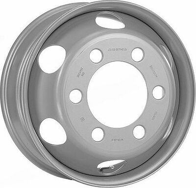 Kronprinz 356-3101012-01 6x17.5 6x222.25 ET 127 Dia 164 Silver
