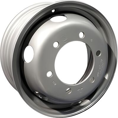 Kronprinz 6/222,25/164/118,3 6x17 6x222 ET 118 Dia 164 Silver