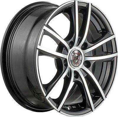 Kronprinz RE 515019 8715 6.5x15 4x100 ET 45 Dia 60.1 black