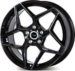 Lizardo 5540 8x18 5x108 ET 45 Dia 67.1 B (Black)