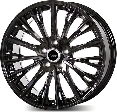 Lizardo Octopus XH304 7.5x18 5x108 ET 45 Dia 63.4 B (Black)