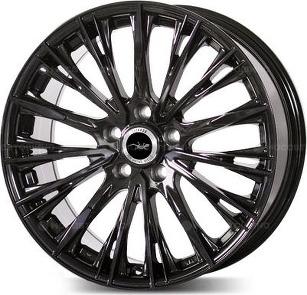 Lizardo XH304 Octopus XH130 7.5x18 4x100 ET 43 Dia 60.1 B (Black)