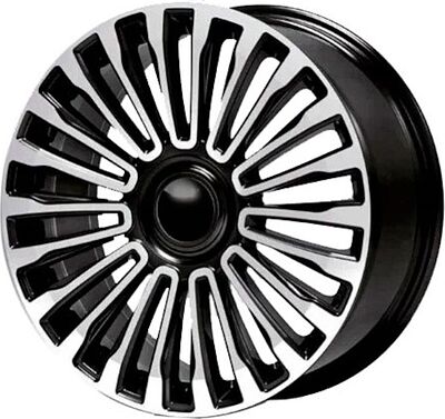 Lizardo XH593 8.5x20 6x139.7 ET 35 Dia 100.1 BVC (Black Chrome)