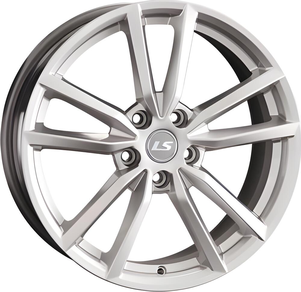 LS 1309 8x18 5x114.3 ET 45 Dia 67.1 silver