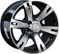 LS 182 8x17 6x139.7 ET 38 Dia 100.1 BK