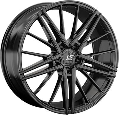 LS FlowForming RC76 8x20 5x108 ET 46 Dia 63.3 BK