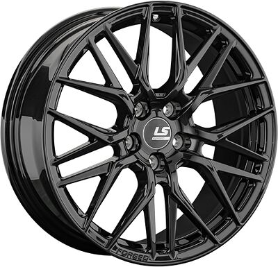LS Forged LS FG04 8x18 5x112 ET 38 Dia 66.6 BK