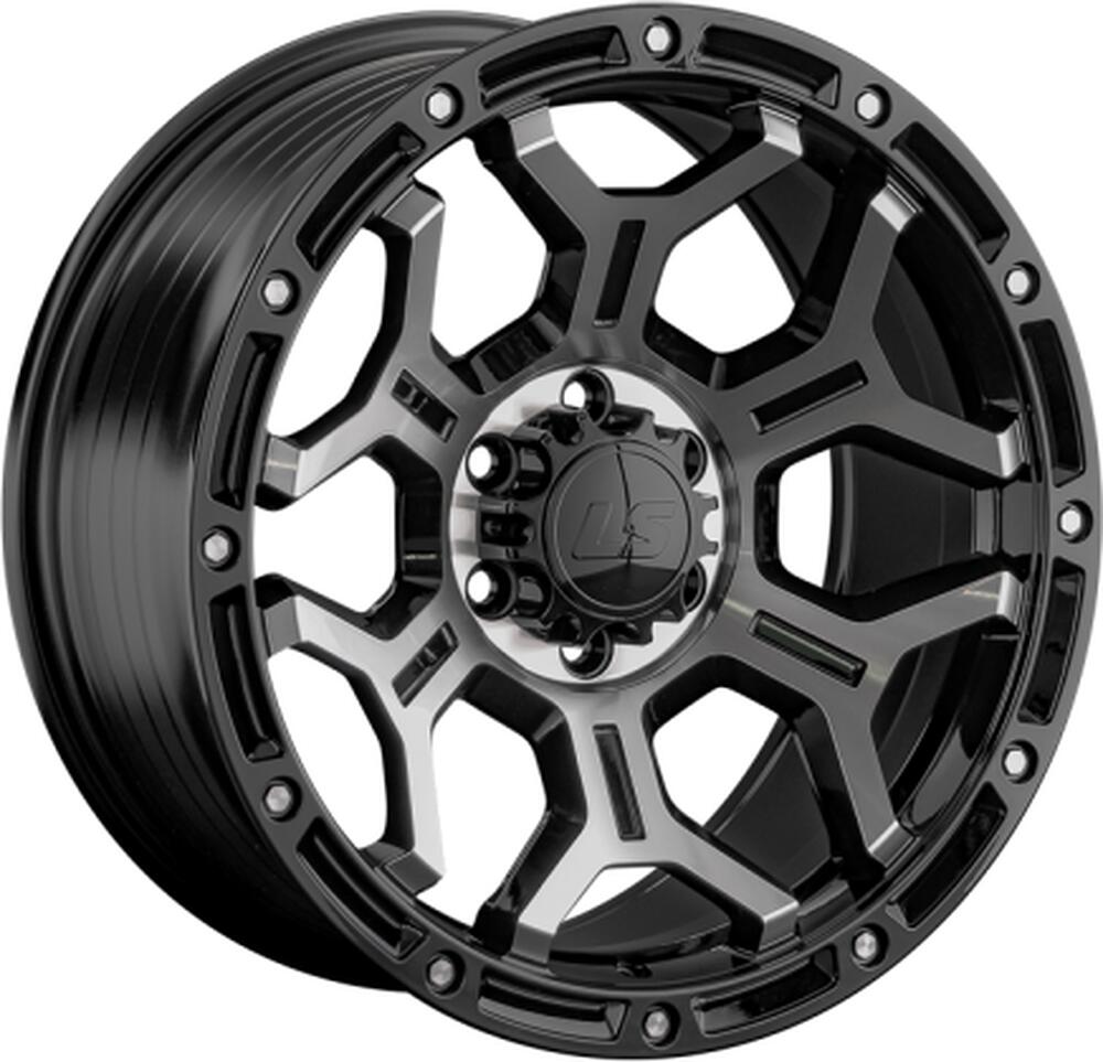 LS RC68 9x20 6x114.3 ET 25 Dia 67.1 BKF
