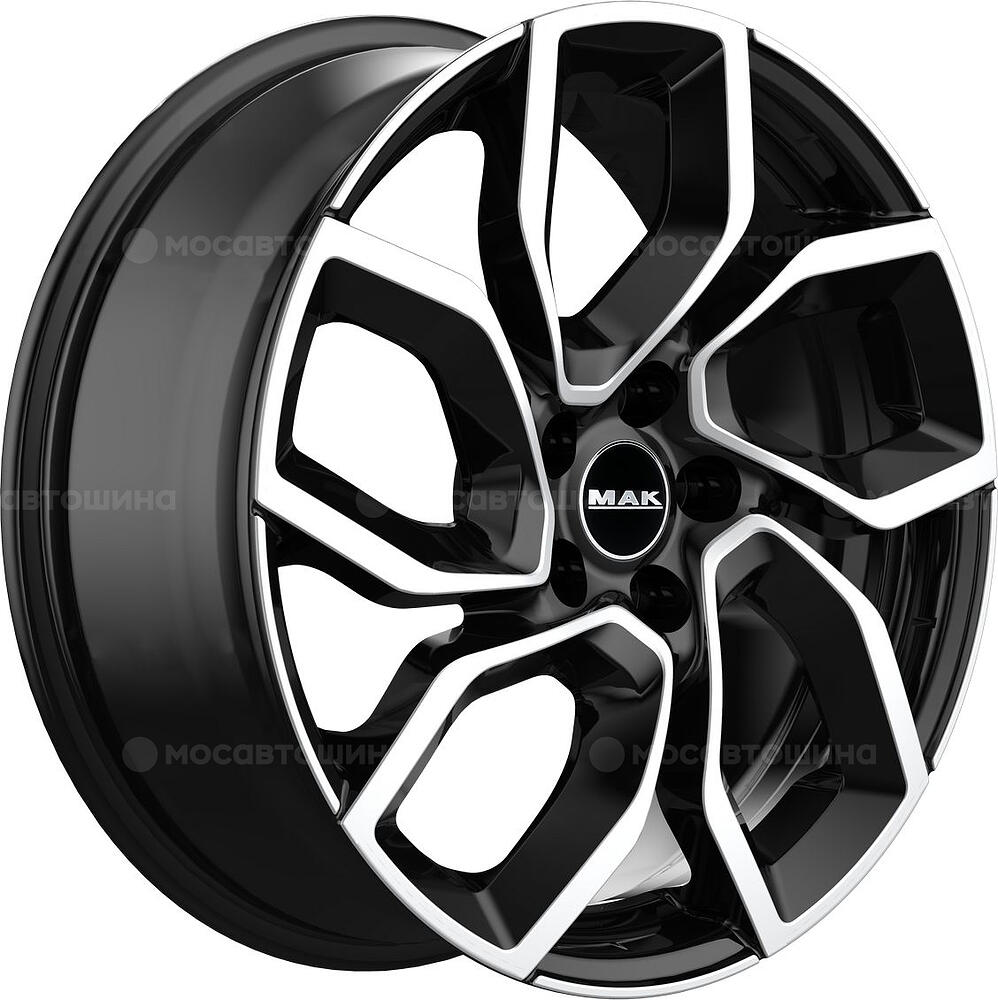Mak Apollo 7.5x18 5x108 ET 45 Dia 65.1 Black Mirror