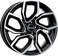 Mak Apollo 7.5x18 5x108 ET 45 Dia 65.1 Black Mirror