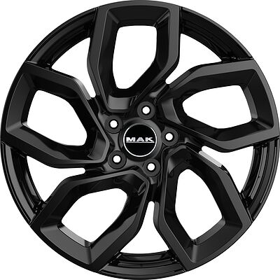 Mak Apollo 7x17 4x98 ET 33 Dia 58.1 Gloss Black