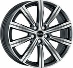 Mak Birmingham 8x19 5x120 ET 38 Dia 72.6 Gunmetal Mirror Face Mak Birmingham 8x19 5x120 ET 38 Dia 72.6 Gunmetal Mirror Face