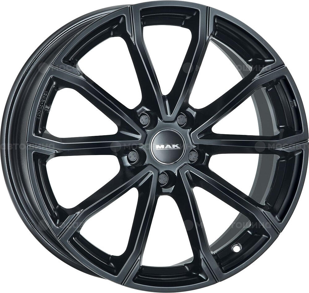 Mak DaVinci 7x17 5x114.3 ET 35 Dia 66.1 Gloss Black