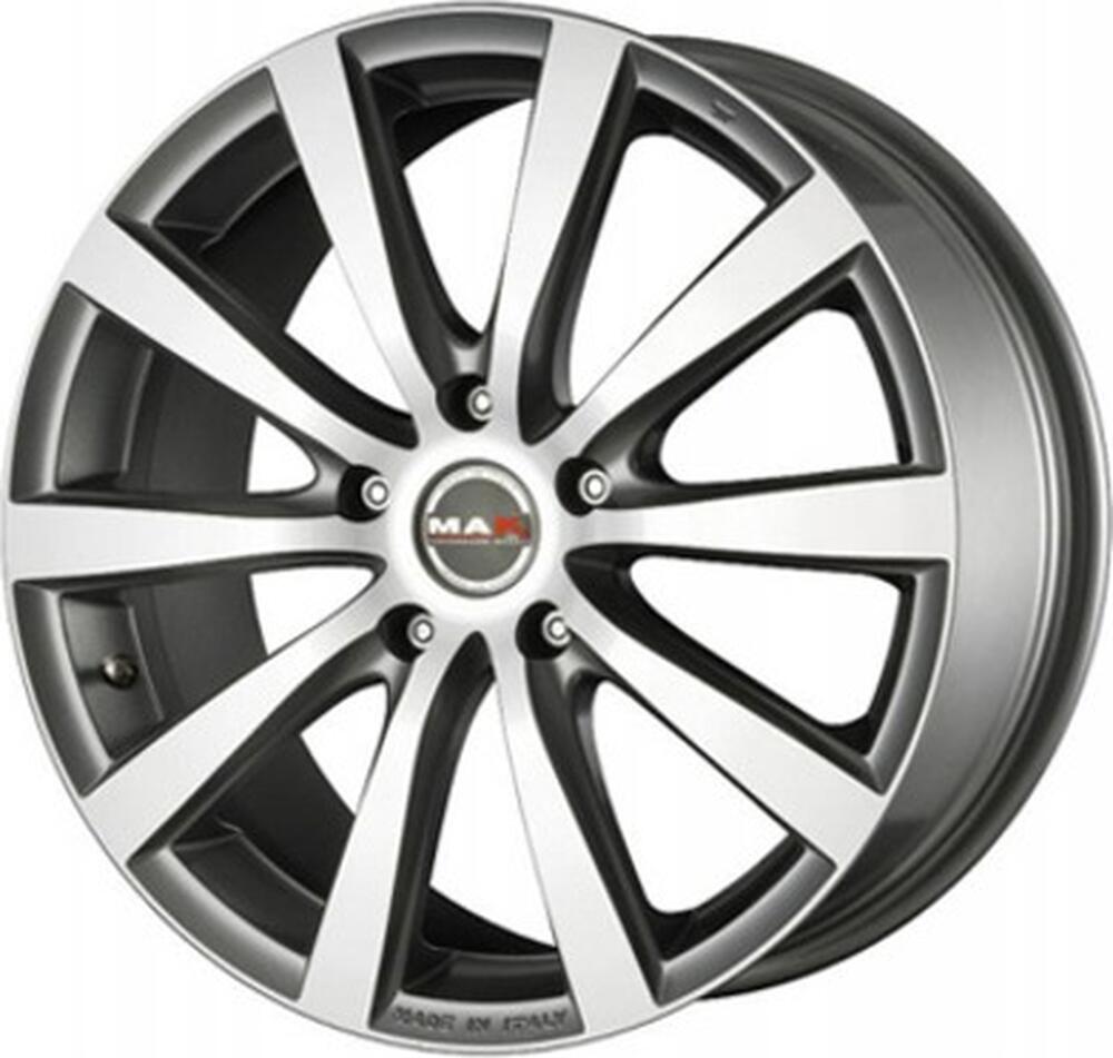 Mak Iguan 7x16 4x100 ET 35 Dia 72 Graphite-Mirror Face