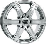 Mak King 6 6.5x16 6x130 ET 54 Dia 84.1 Silver