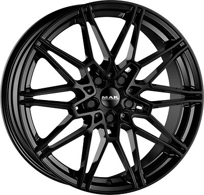Mak Koenig 7.5x17 5x112 ET 26 Dia 66.6 Gloss Black