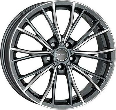 Mak Mark 7.5x17 5x112 ET 24 Dia 66.6 Gunmetal