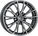 Mak Mark 7.5x17 5x112 ET 52 Dia 66.6 Gunmetal Mirror Face