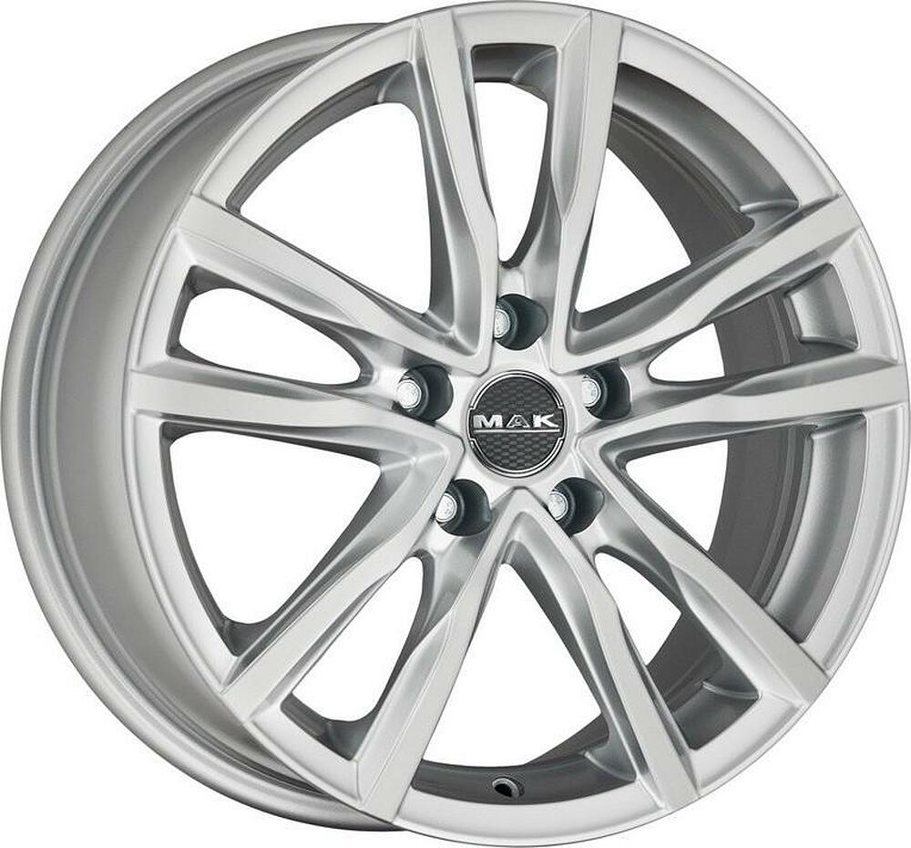 Mak Milano 8x18 5x114.3 ET 50 Dia 76 Silver