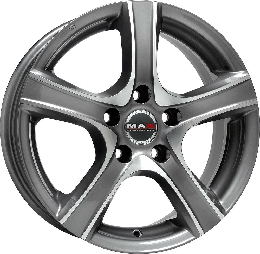 Mak Scorpio 8x17 5x114.3 ET 40 Dia 76 Silver GG