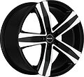 Mak Stone 5 7x17 5x118 ET 62 Dia 71 Black mirror