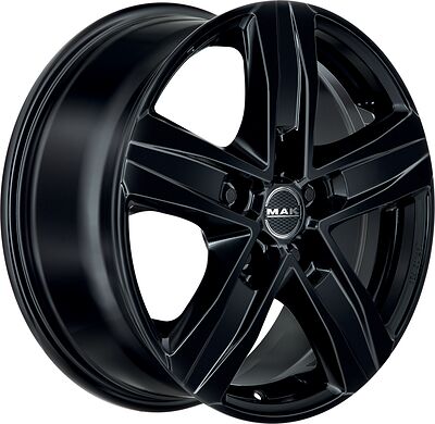Mak Stone 5 7.5x18 5x118 ET 58 Dia 71.1 Gloss Black