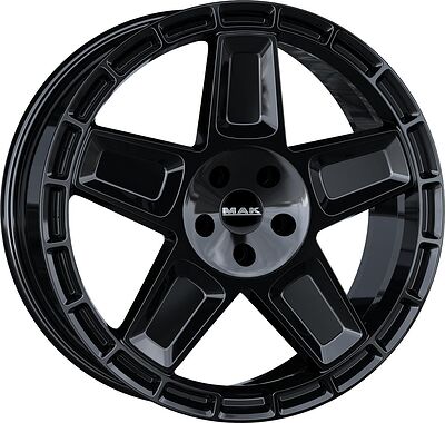Mak Trek 9x20 5x112 ET 50 Dia 66.6 Gloss Black