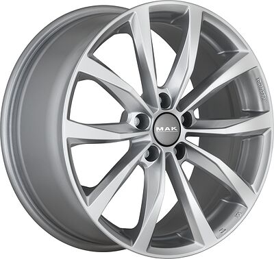 Mak Wolf 7x17 5x114.3 ET 40 Dia 76 silver