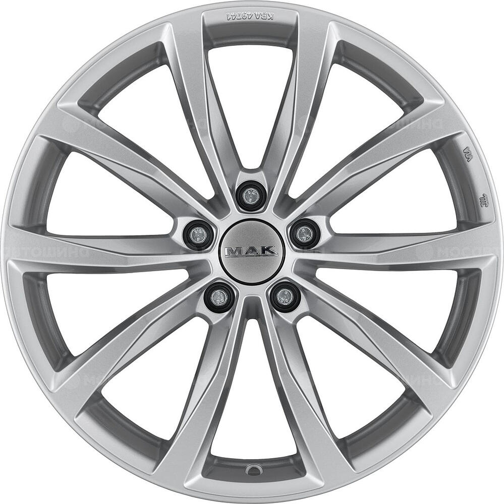 Mak Wolf 7x17 5x114.3 ET 40 Dia 76 silver