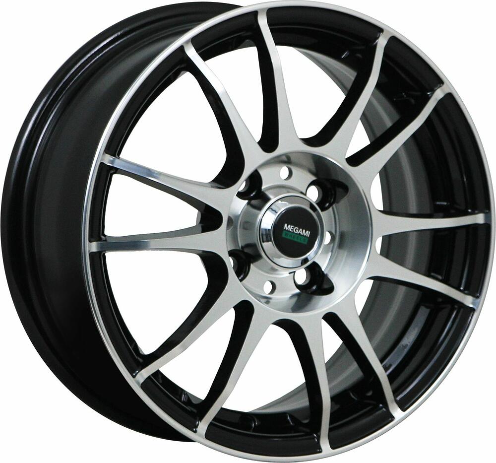 Megami MGM-3 6x14 4x100 ET 43 Dia 60.1 BKF