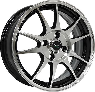 Megami MGM-5 6x15 5x100 ET 38 Dia 57.1 BFP