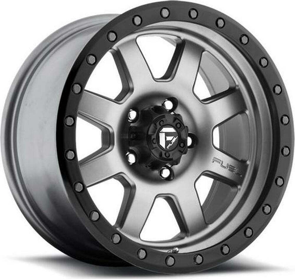 MHT Fuel Trophy 9x20 5x150 ET 20 Dia 110 Gray/matte black lock ring