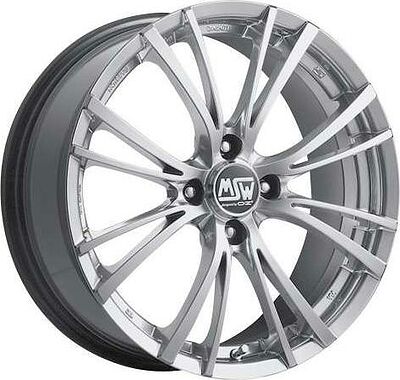 MSW 20/4 7x16 4x100 ET 42 Dia 63.3 silver