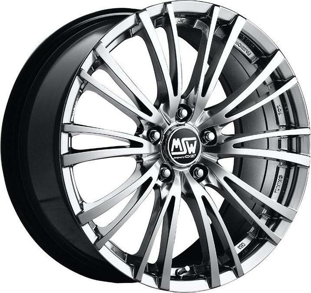 MSW 20 7x15 4x100 ET 37 Dia 68 Matt Black Full Pol