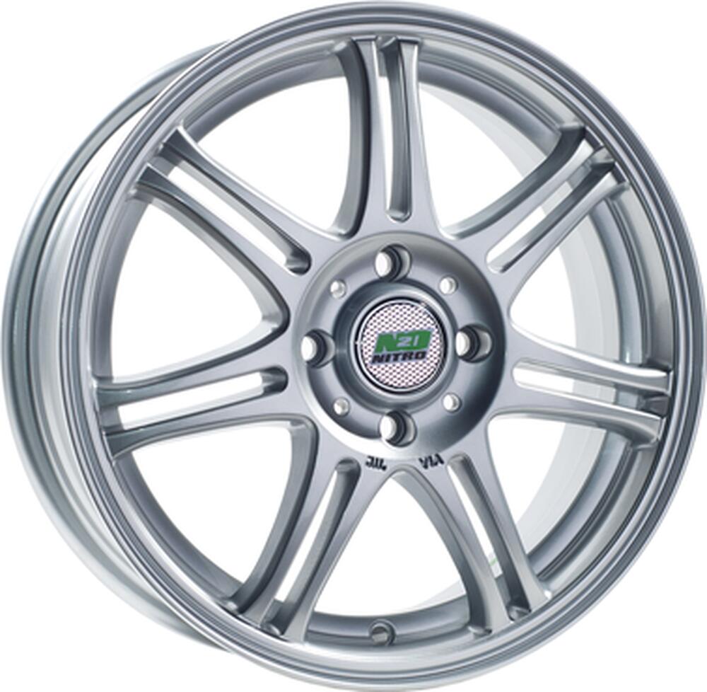 N2O Y4601 6x15 4x114 ET 45 Dia 73 silver