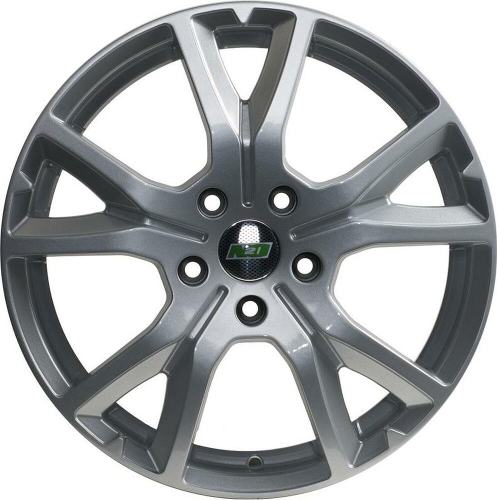 N2O Y950 7x17 5x112 ET 43 Dia 66.6 silver
