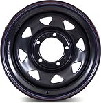 Off-Road-Wheels A17 10x16 6x139.7 ET -44 Dia 110 черный